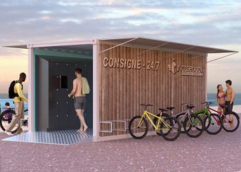 Casebag : Station d’accueil vélos et consignes connectées