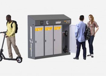 Case-e-scott : Box trottinettes connectés et sécurisés